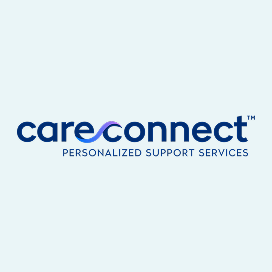 CareConnect™ logo and tagline, “personalized support services”